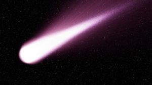Comet are the mysterious objects of sol or solar system. Their glowing tail always faces away from the sun