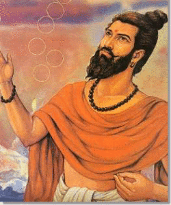 Maharishi Kanad, who first discovered atoms in 600 BC