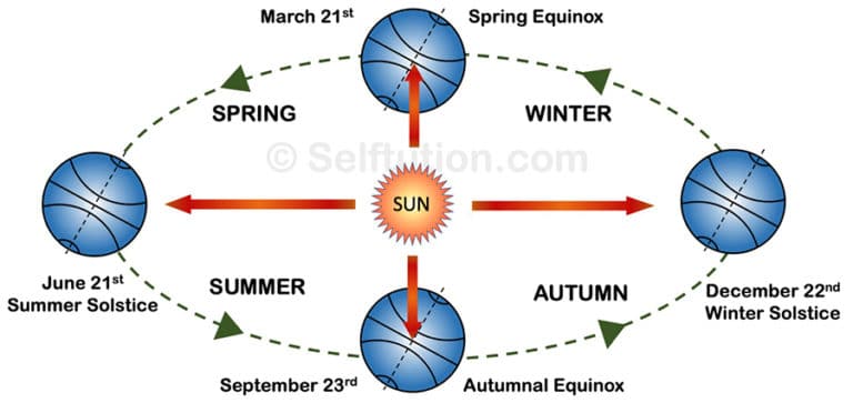 Movement of the Earth |Effects of Rotation & Revolution » Selftution