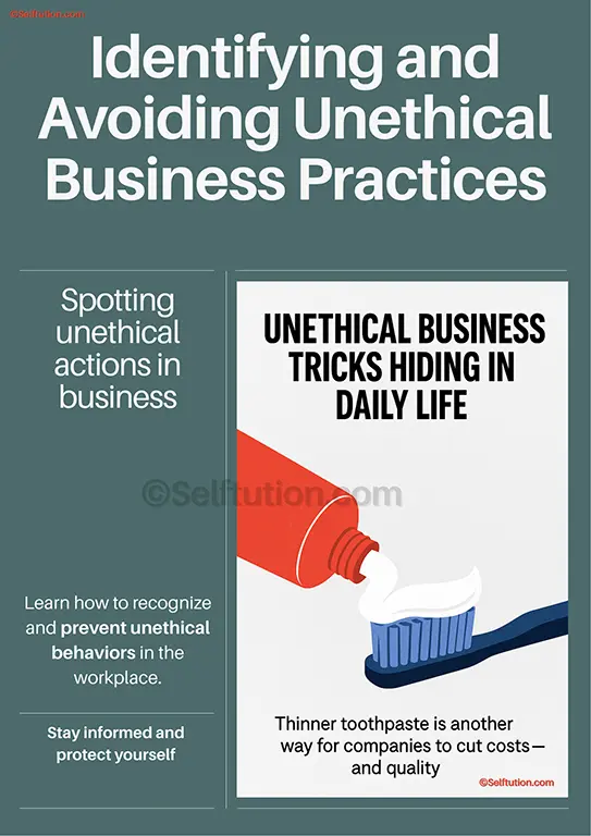 Identifying and Avoiding Unethical Business Practices